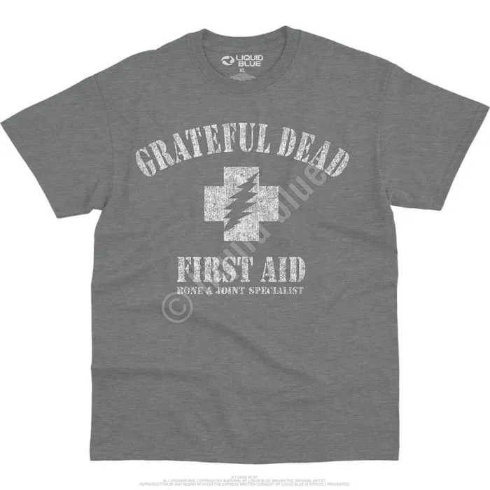 Liquid Blue TShirt Men First Aid TShirt