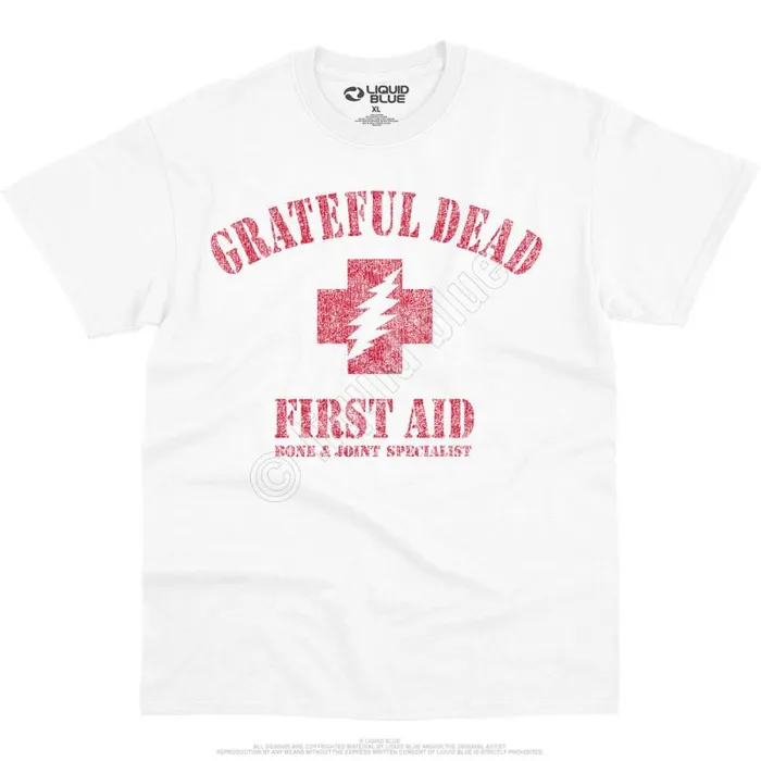 Liquid Blue TShirt Men First Aid TShirt