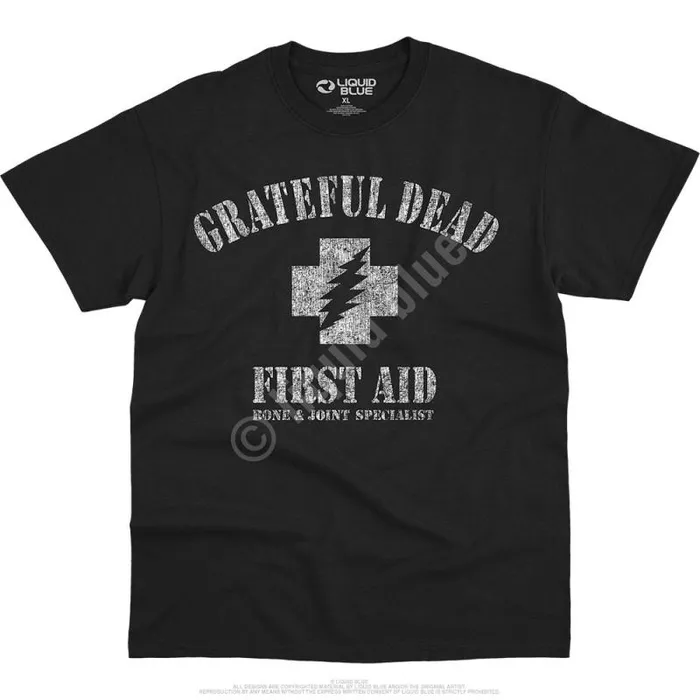 Liquid Blue TShirt Men First Aid TShirt