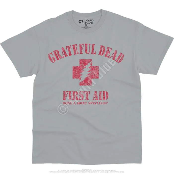 Liquid Blue TShirt Men First Aid TShirt