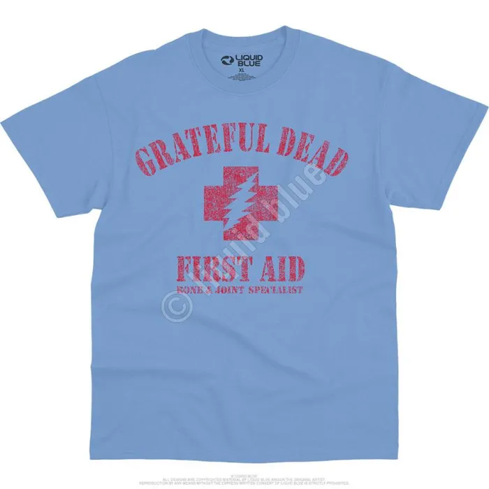 Liquid Blue TShirt Men First Aid TShirt