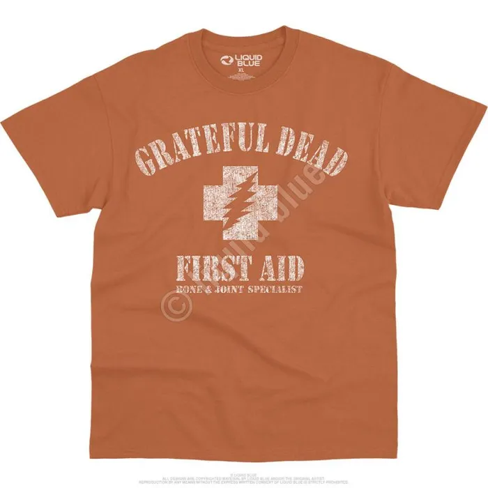 Liquid Blue TShirt Men First Aid TShirt