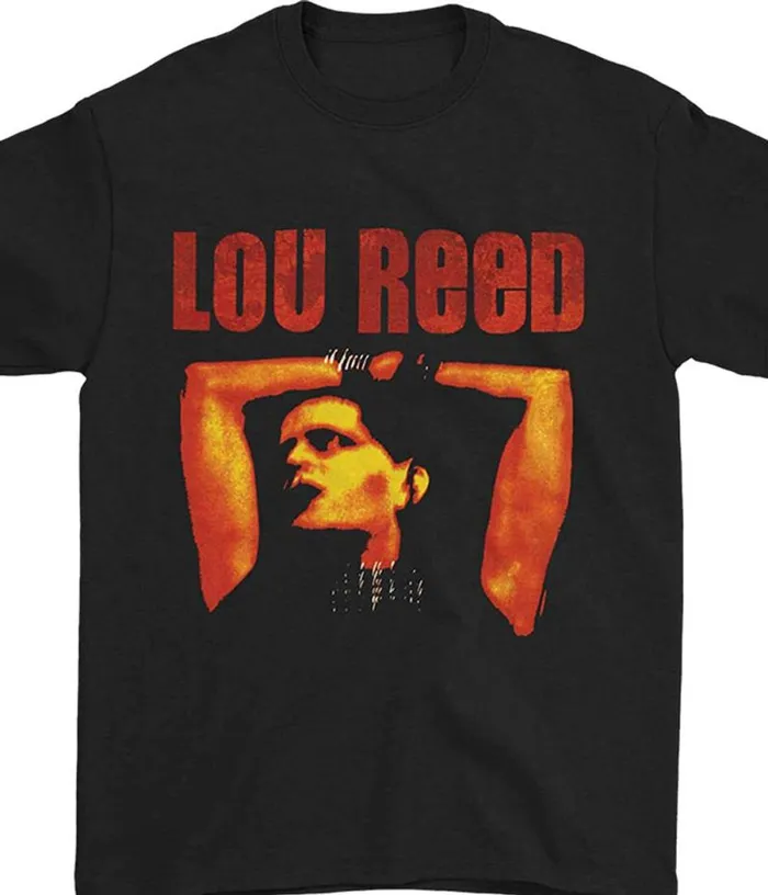 Liquid Blue TShirt Men Lou Reed Rock And Roll Animal Black TShirt