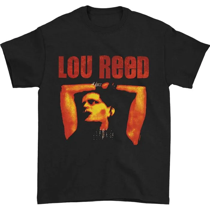 Liquid Blue TShirt Men Lou Reed Rock And Roll Animal Black TShirt