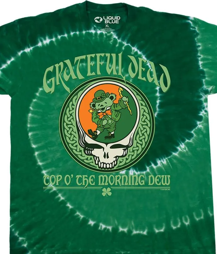 Liquid Blue TShirt Men Morning Dew TShirt