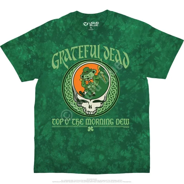Liquid Blue TShirt Men Morning Dew TShirt