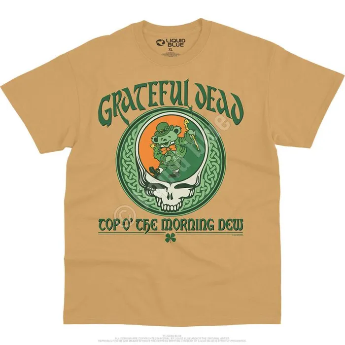 Liquid Blue TShirt Men Morning Dew TShirt