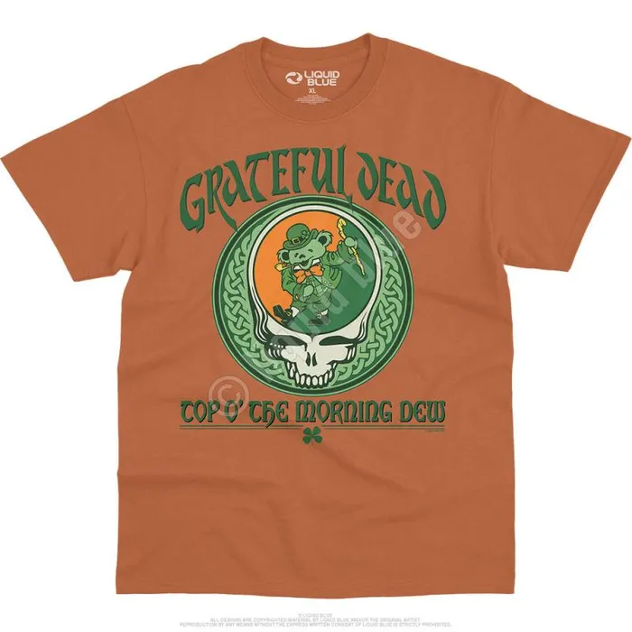 Liquid Blue TShirt Men Morning Dew TShirt