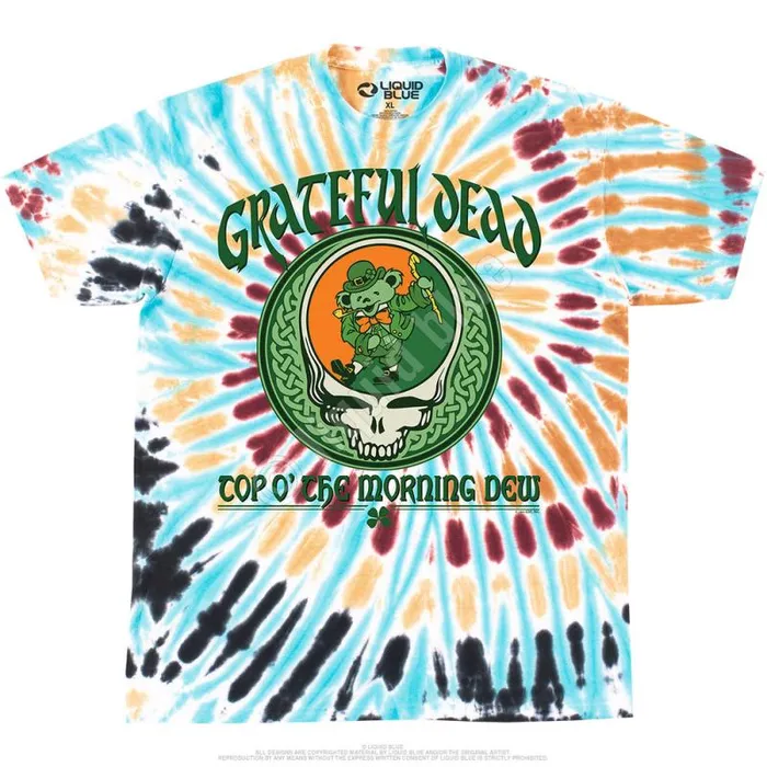 Liquid Blue TShirt Men Morning Dew TShirt