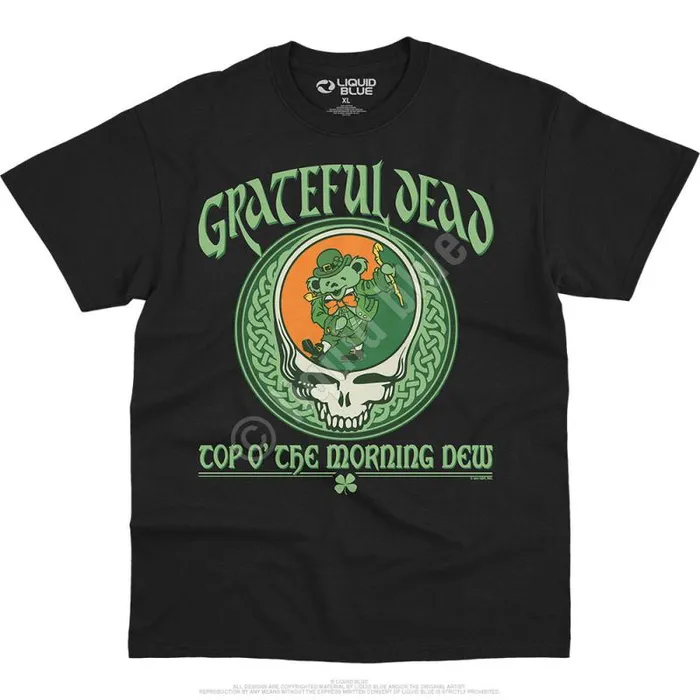 Liquid Blue TShirt Men Morning Dew TShirt