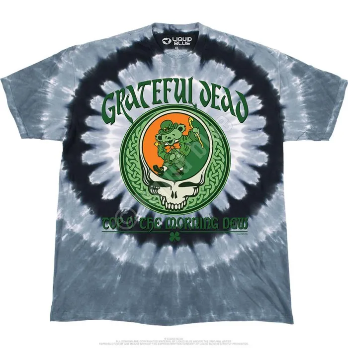 Liquid Blue TShirt Men Morning Dew TShirt