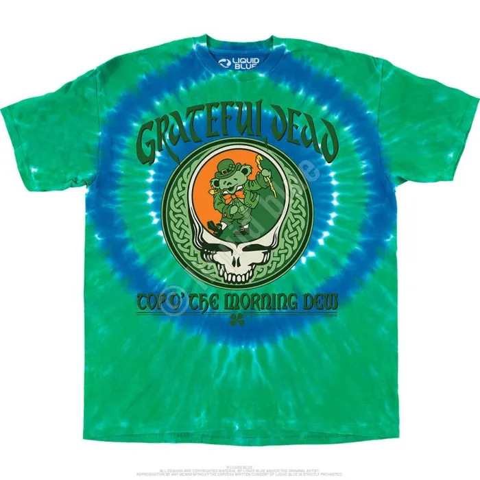 Liquid Blue TShirt Men Morning Dew TShirt