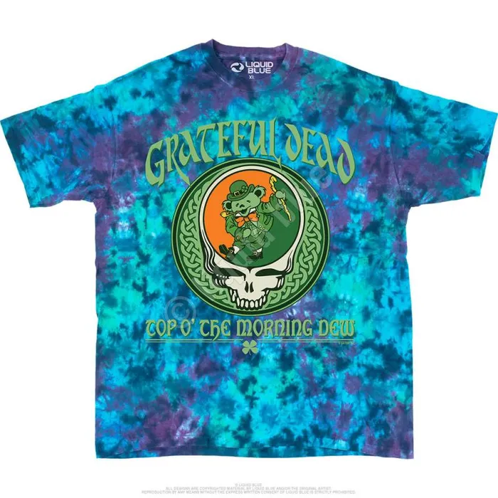 Liquid Blue TShirt Men Morning Dew TShirt