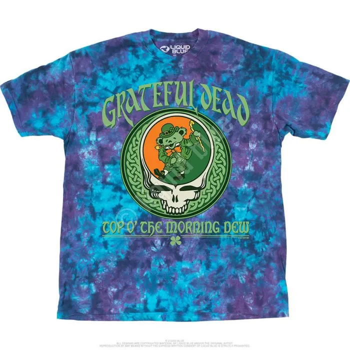 Liquid Blue TShirt Men Morning Dew TShirt