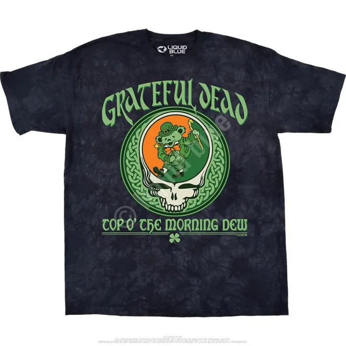 Liquid Blue TShirt Men Morning Dew TShirt