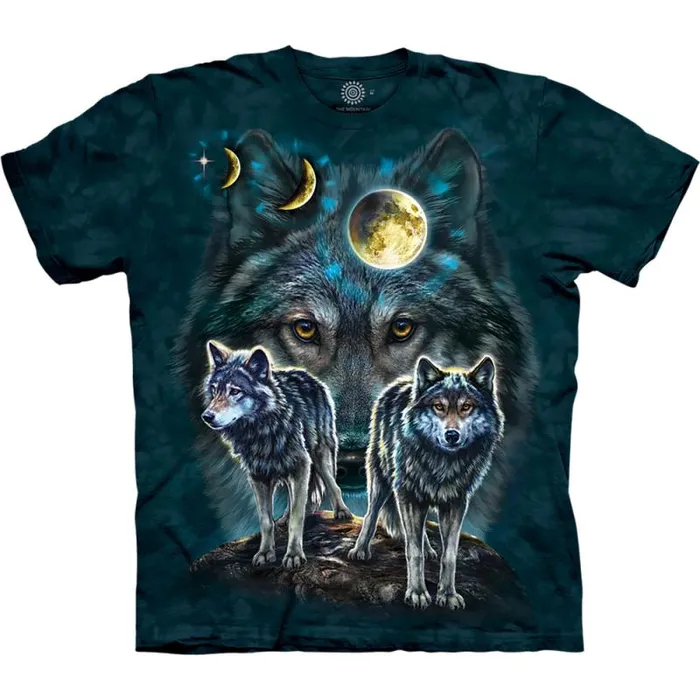 Liquid Blue TShirt Men Northstar Wolves Classic Cotton TShirt
