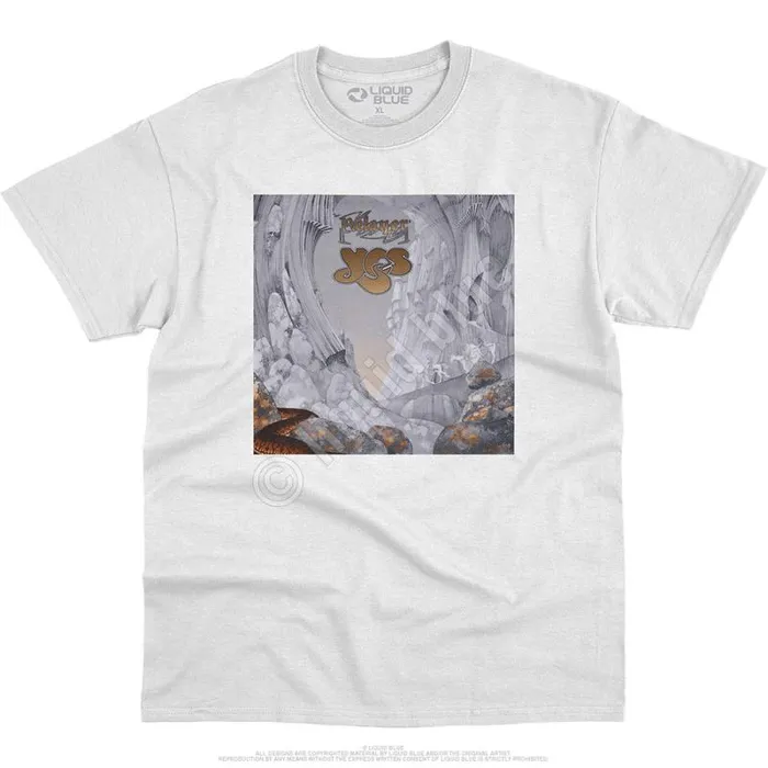Liquid Blue TShirt Men Relayer White TShirt