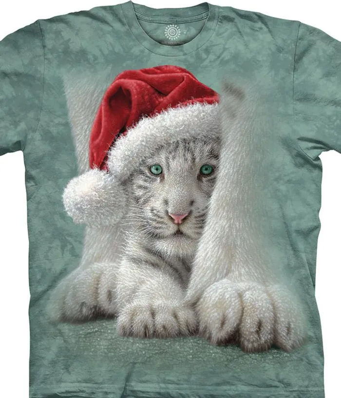 Liquid Blue TShirt Men Sheltered Christmas Classic Cotton TShirt