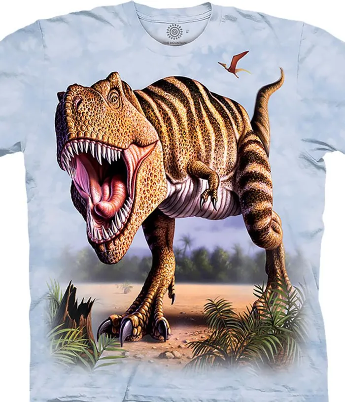 Liquid Blue TShirt Men Striped Rex Classic Cotton TShirt