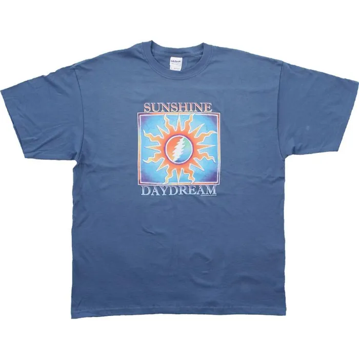 Liquid Blue TShirt Men Sunshine Daydream Blue TShirt