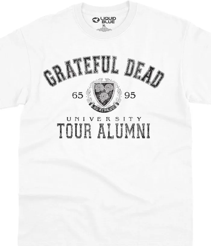 Liquid Blue TShirt Men Tour Alumni Crest TShirt