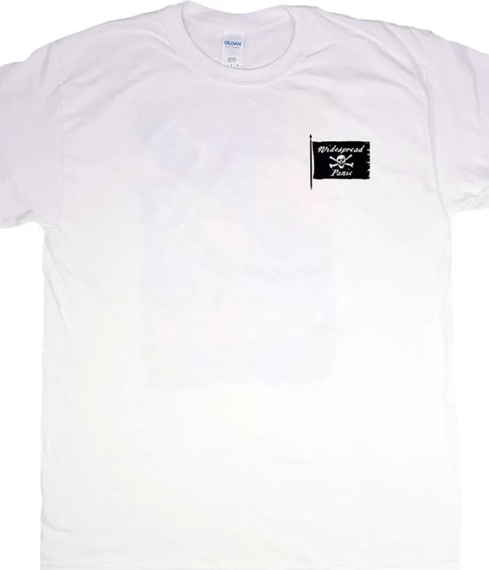 Liquid Blue TShirt Men Widespread Panic St Augustine White TShirt