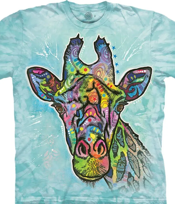 Liquid Blue Youth Kids Russo Giraffe Kids039 TShirt