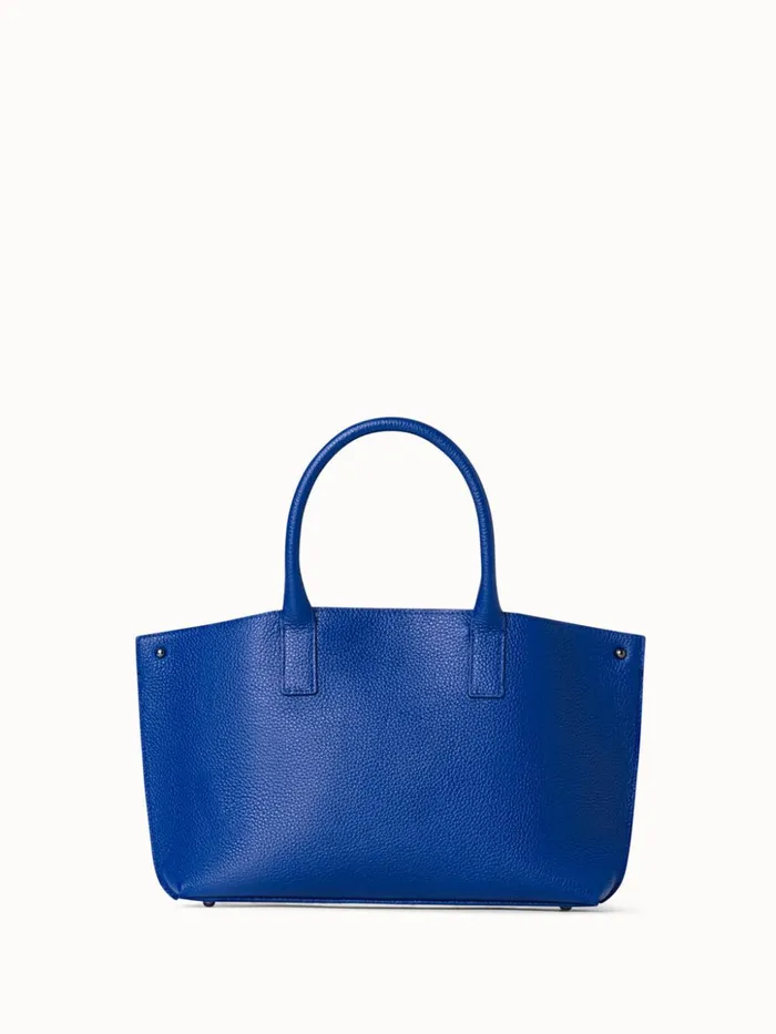 Little Ai Top Handle Bag In Leather Ocean Women Akris Crossbody Bags