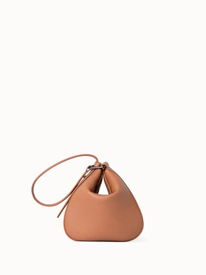 Little Anna Hobo Bag In Leather Cuoio Women Akris Mini Bags