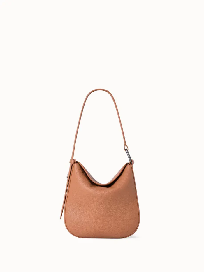 Little Anna Hobo Bag In Leather Cuoio Women Akris Mini Bags