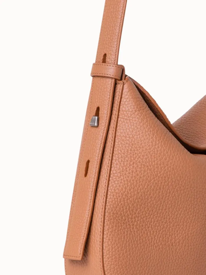 Little Anna Hobo Bag In Leather Cuoio Women Akris Mini Bags