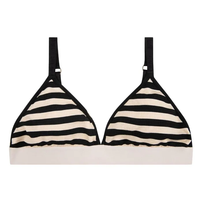 Love Stories Cup A To D Uma Bralette Black and White 8211 Women