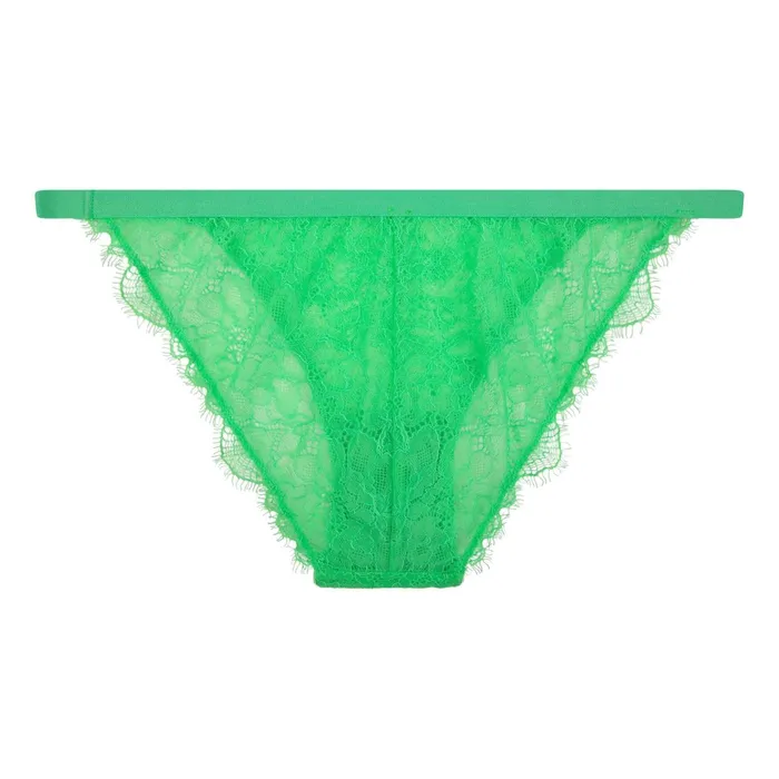 Love Stories Tanga Briefs Wild Rose Briefs Bright Green 8211 Women