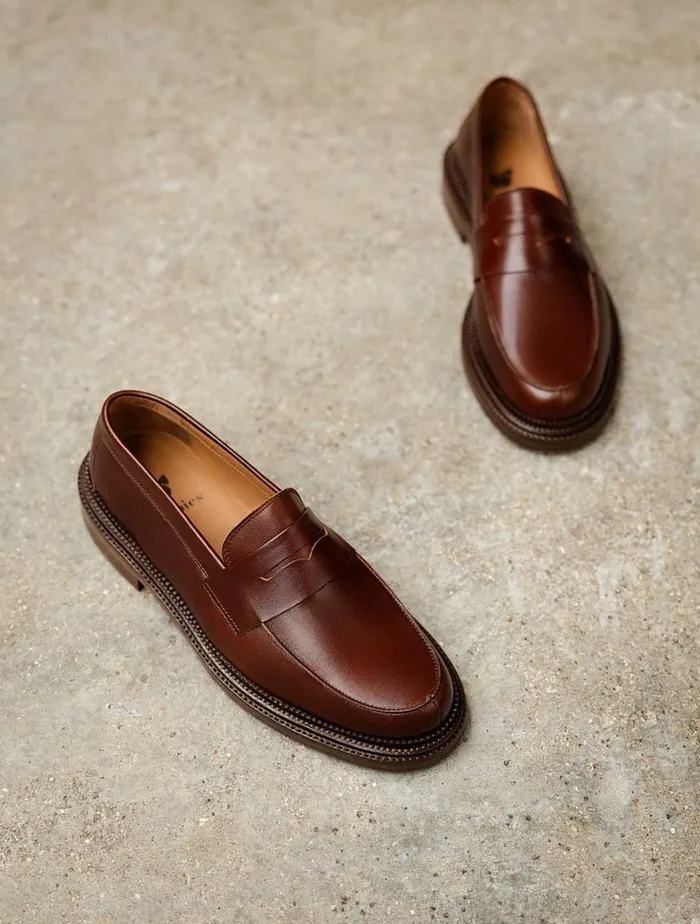 Mark Turkish Coffee Men Bobbies Loafers