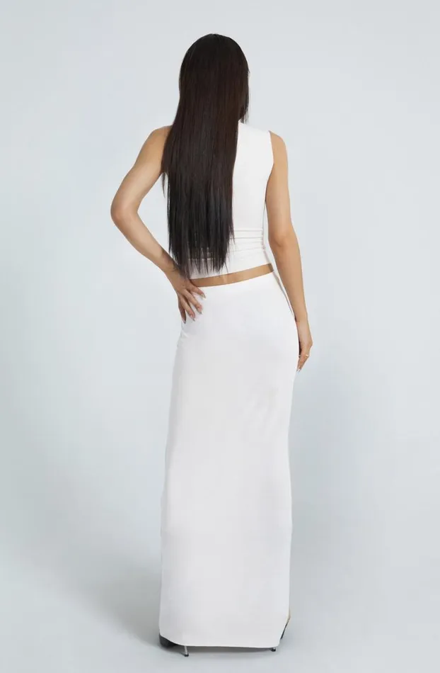 Maxi Skirts Women Jaded London Kiss Me Quick Raw Hem Maxi Skirt