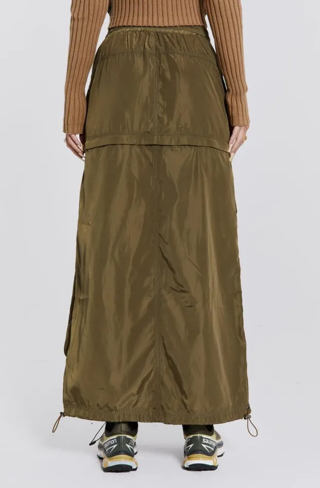 Maxi Skirts Women Jaded London Madison 2 In 1 Cargo Maxi Skirt