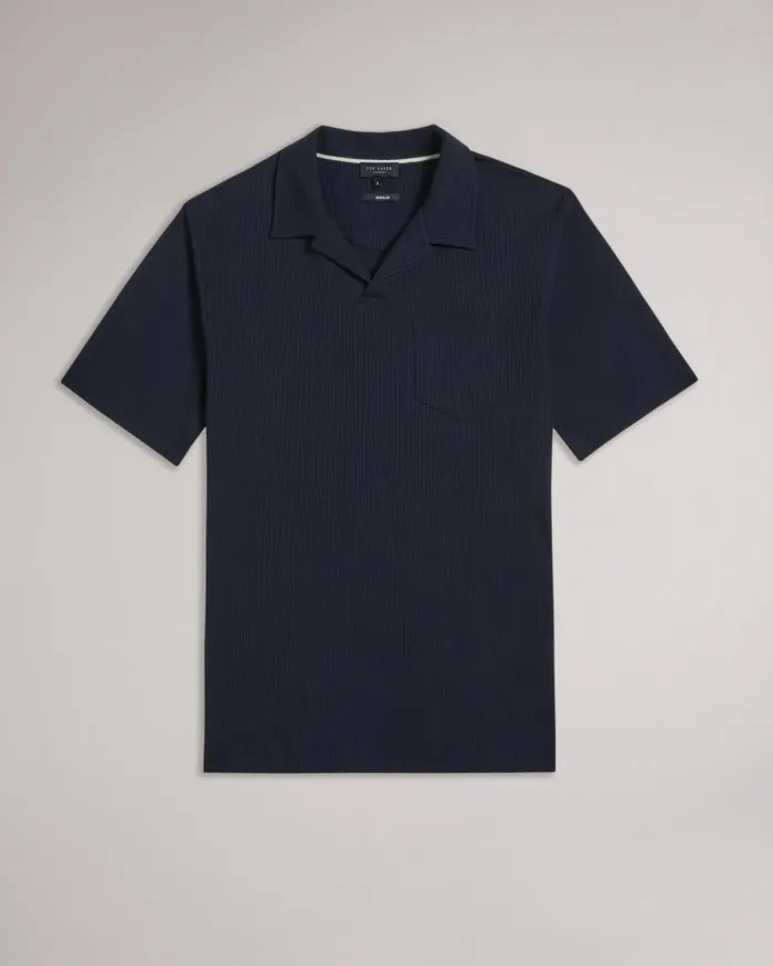 Men ARKES 8211 Regular Fit Polo Shirt Navy Ted Baker Tops