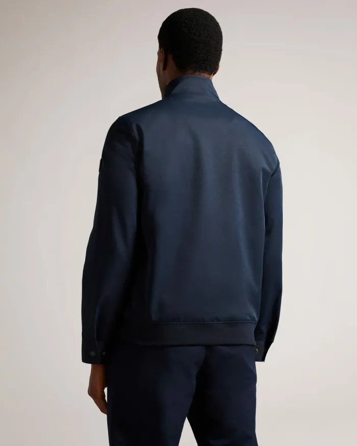 Men ARZONA 8211 Nylon Bomber Jacket Navy Ted Baker Coats and Jackets