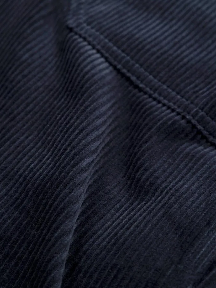 Men Basset Cord Trouser Navy Finisterre Trousers and Jeans