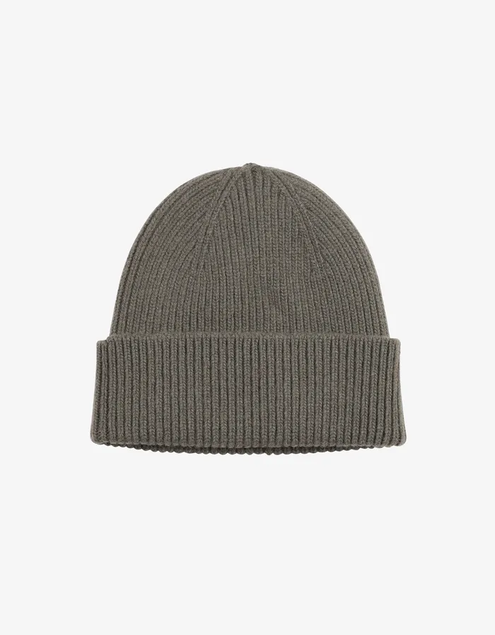 Men Beanies Colorfulstandard Merino Wool Beanie 8211 Dusty Olive