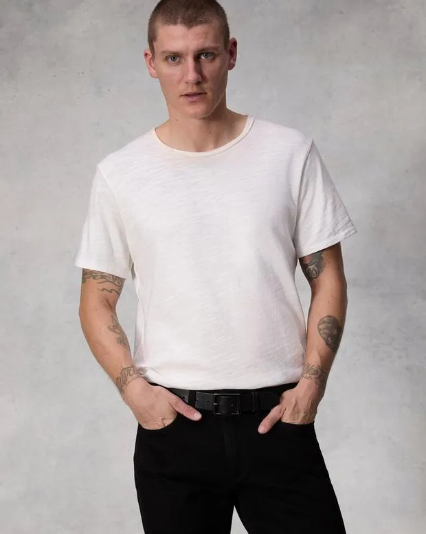 Men Belts Rag and Bone Rugged Belt Black