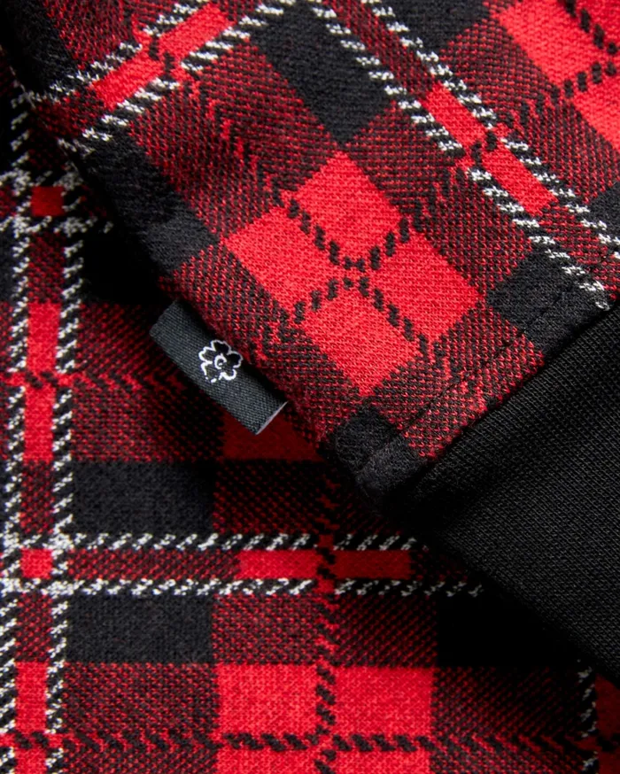 Men BENNEV 8211 Long Sleeve Check Rugby Shirt Red Ted Baker Tops