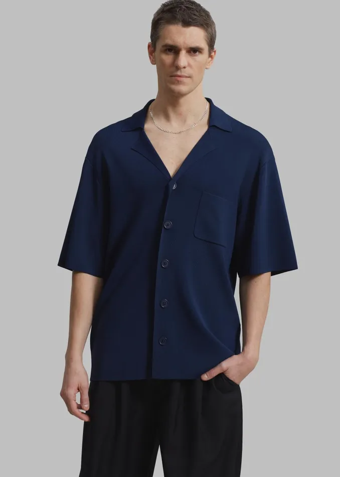 Men Benson Polo 8211 Navy The Frankie Shop Tops