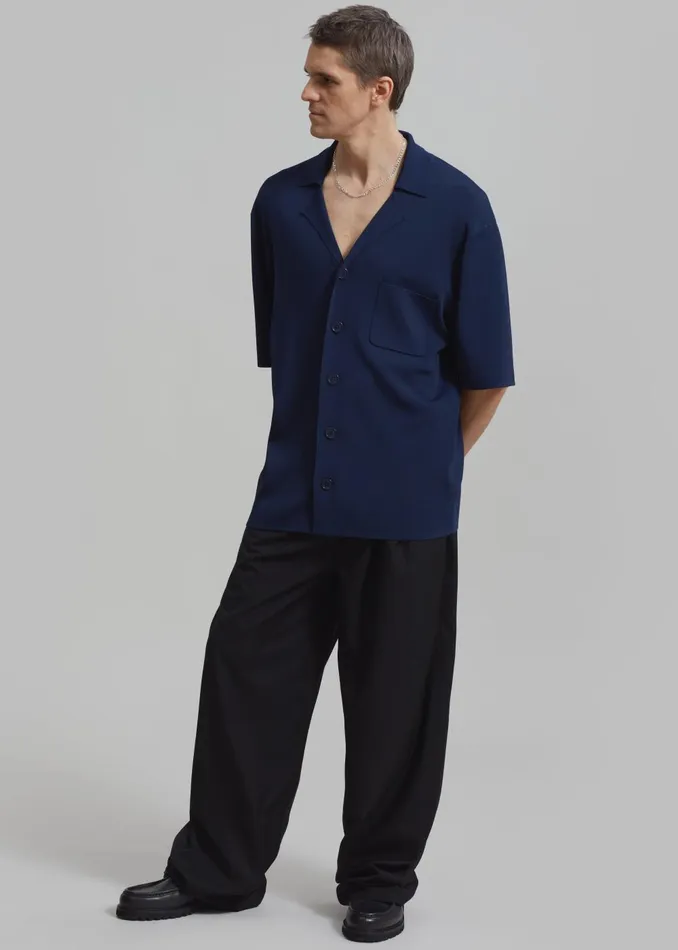 Men Benson Polo 8211 Navy The Frankie Shop Tops