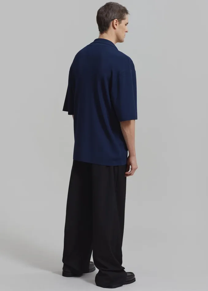 Men Benson Polo 8211 Navy The Frankie Shop Tops