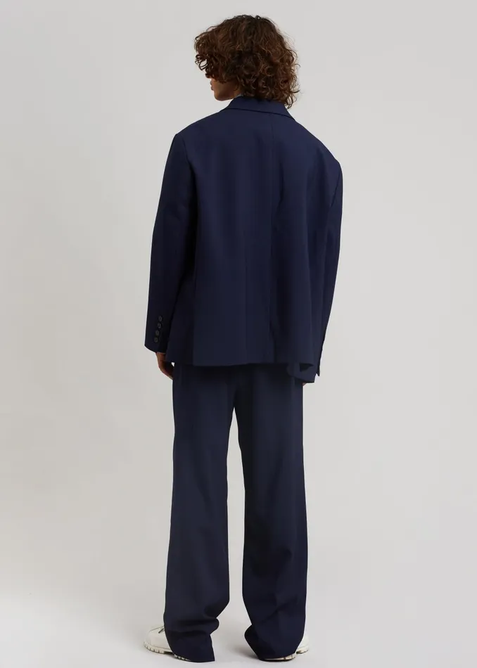Men Beo Suit Pants 8211 Blue The Frankie Shop Bottoms