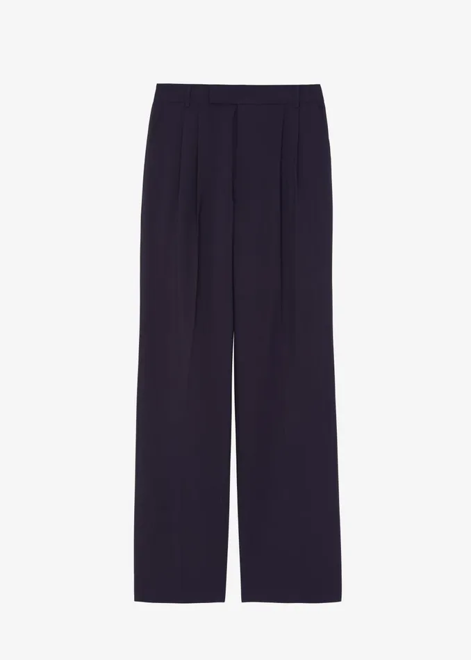 Men Beo Suit Pants 8211 Purple The Frankie Shop Bottoms