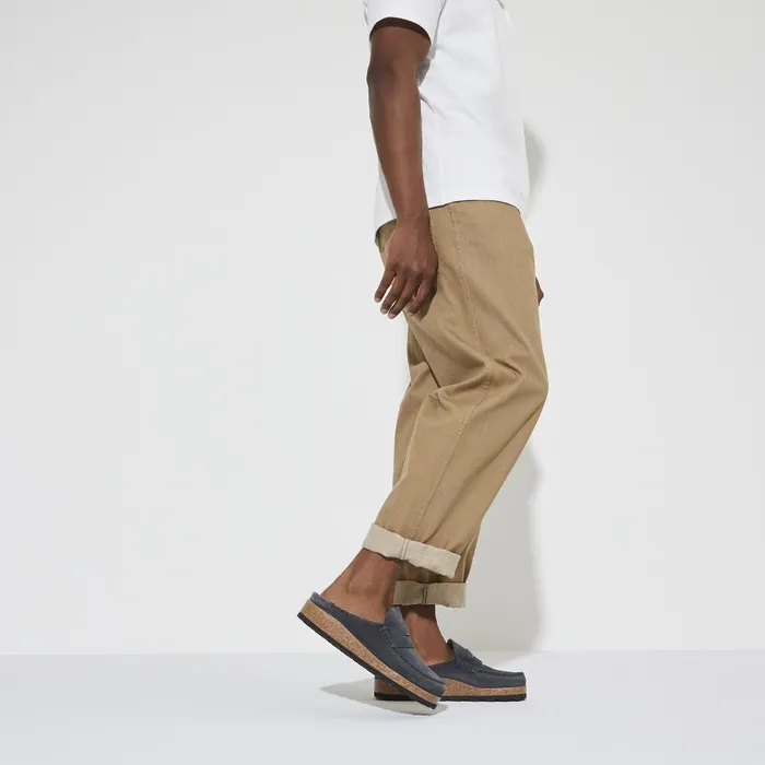 Men Birkenstock Clogs Naples Navy