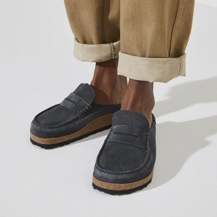 Men Birkenstock Clogs Naples Navy
