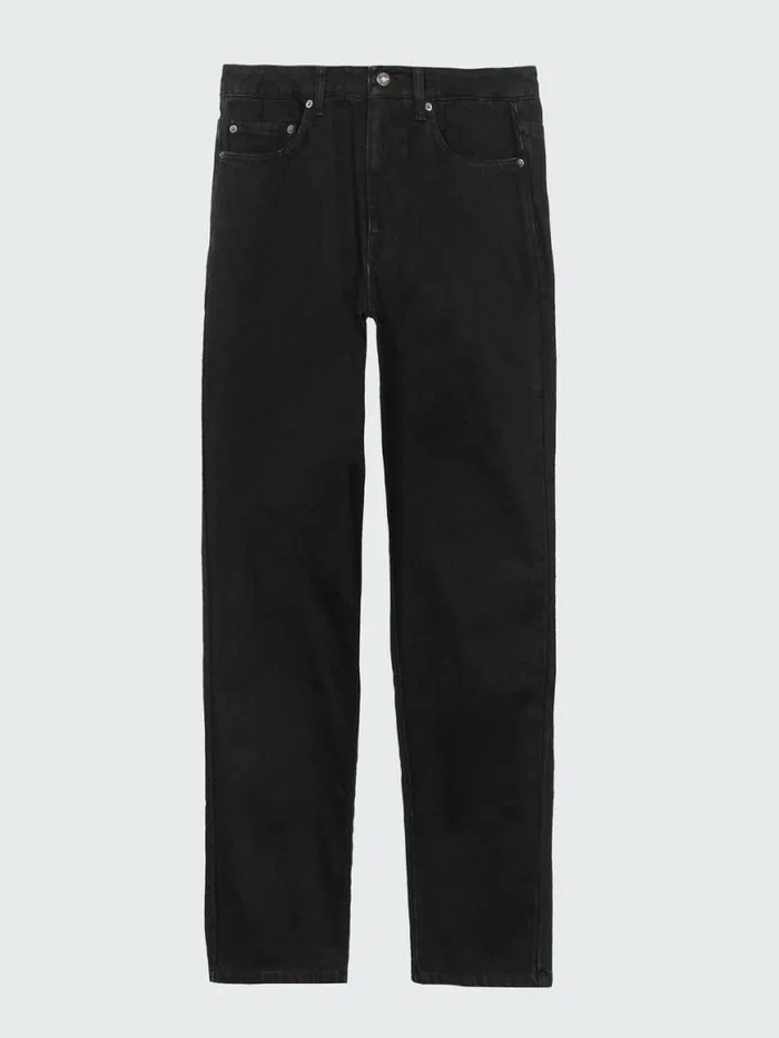 Men Breaker 5Pocket Jean Black Denim Finisterre Trousers and Jeans